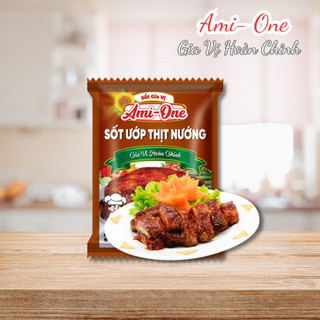 Gói nước sốt gia vị ướp thịt nướng ami one, nước sốt ướp thịt nướng bbq ngon thơm đậm vị. ướp thịt bò, thịt lợn,thịt vịt