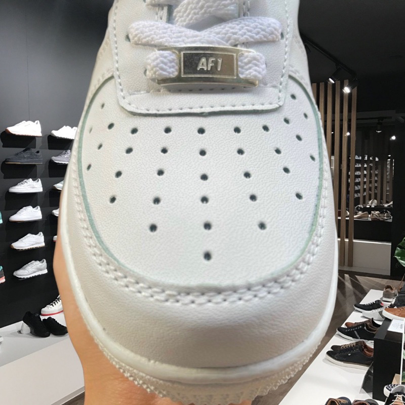 Giày_Nike Air Force 1 full trắng Nam Nữ, Giày AF1 Trắng đế Air, bản Cao Cấp fulll box bill