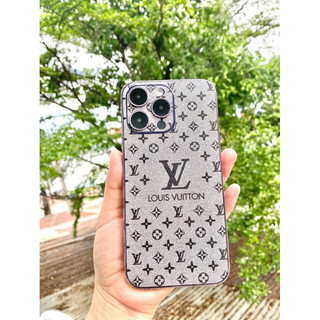 Dán Skin Nhũ bạc LV chữ lớn cho Androi và Iphone 5/5s tới 14promax full lưng viền