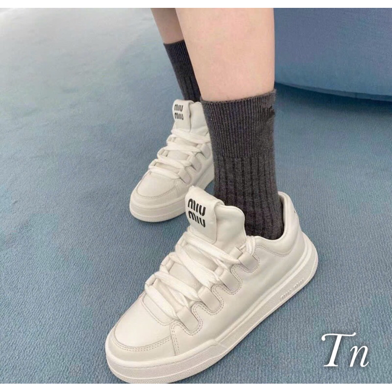 Giày Thể Thao Miumiu hàng cao cấp full box new 2023 likeauth về hàng đẹp mê 🥰lên chân ko chê đc gì lun ý