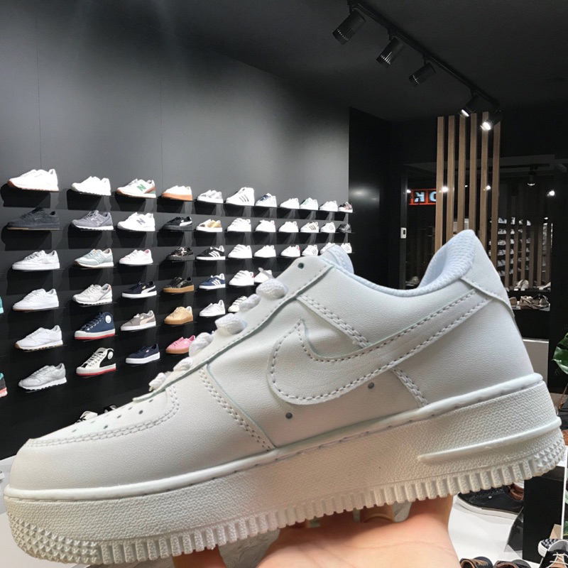 Giày_Nike Air Force 1 full trắng Nam Nữ, Giày AF1 Trắng đế Air, bản Cao Cấp fulll box bill