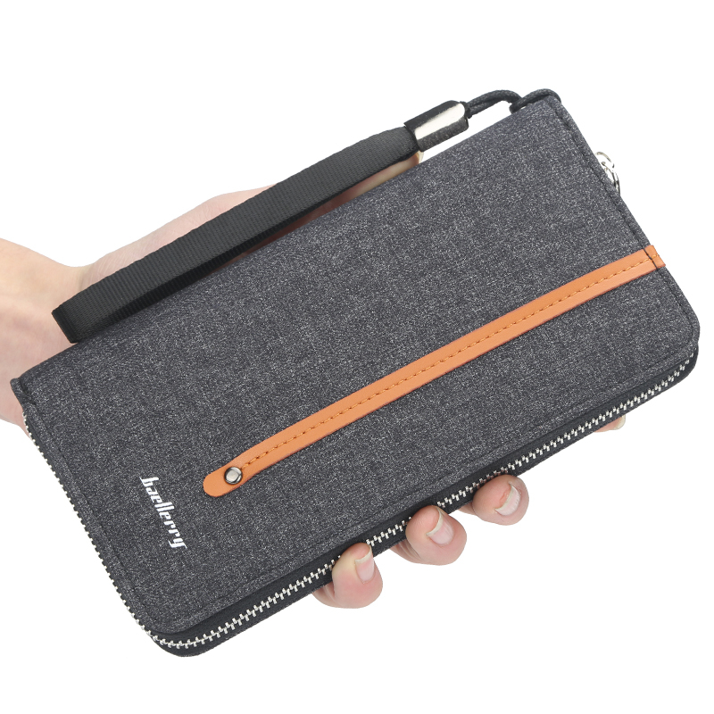 Ví dài vải canvas bền bỉ thời trang VD06