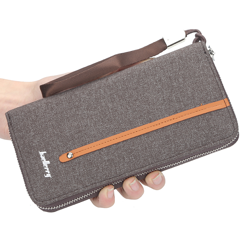 Ví dài vải canvas bền bỉ thời trang VD06