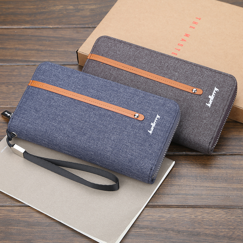 Ví dài vải canvas bền bỉ thời trang VD06