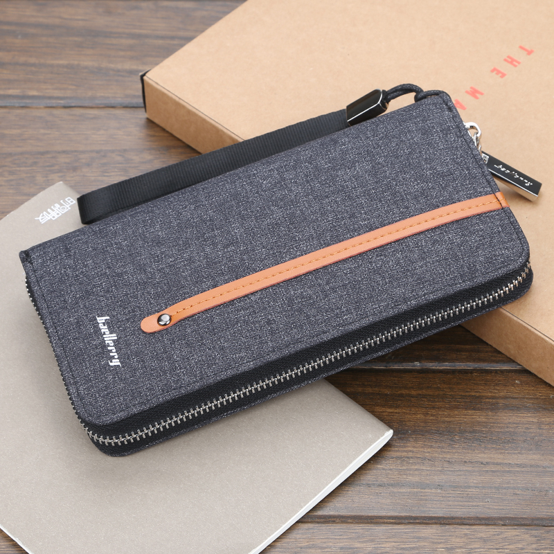 Ví dài vải canvas bền bỉ thời trang VD06