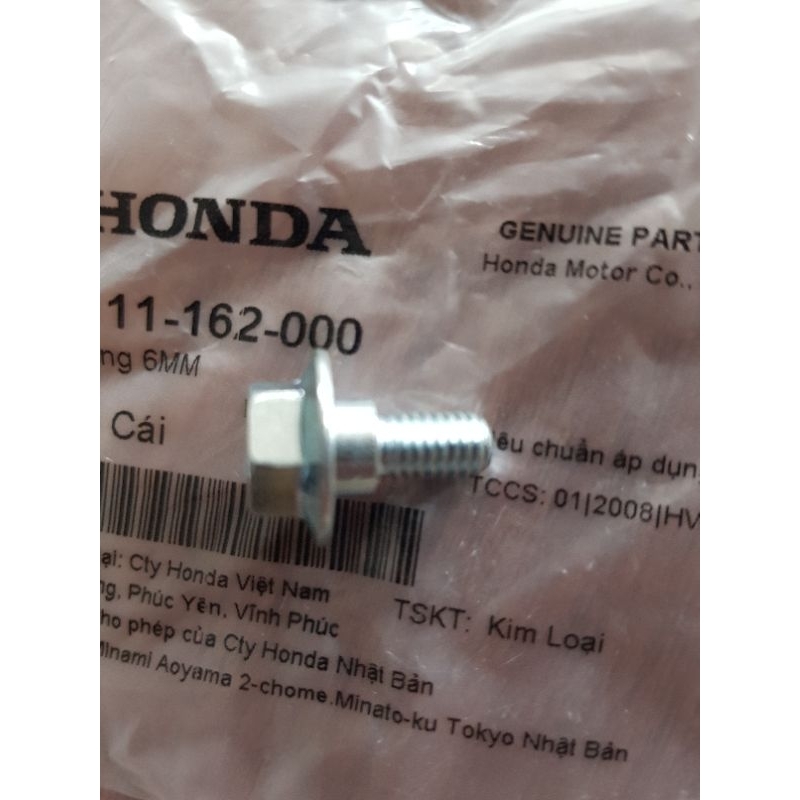 Bu lông 6mm Honda