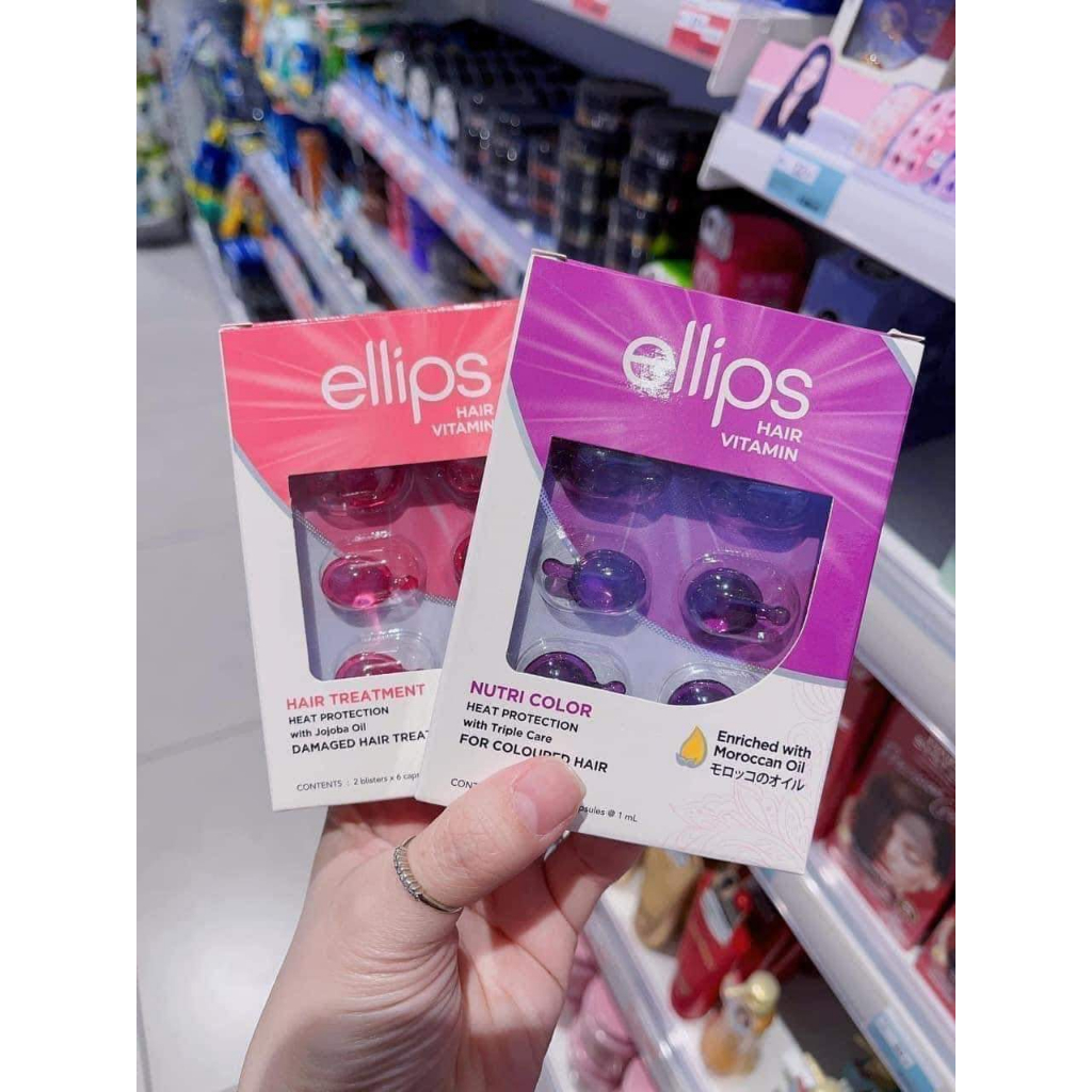 Viên serum dưỡng tóc Ellips Hair Vitamin