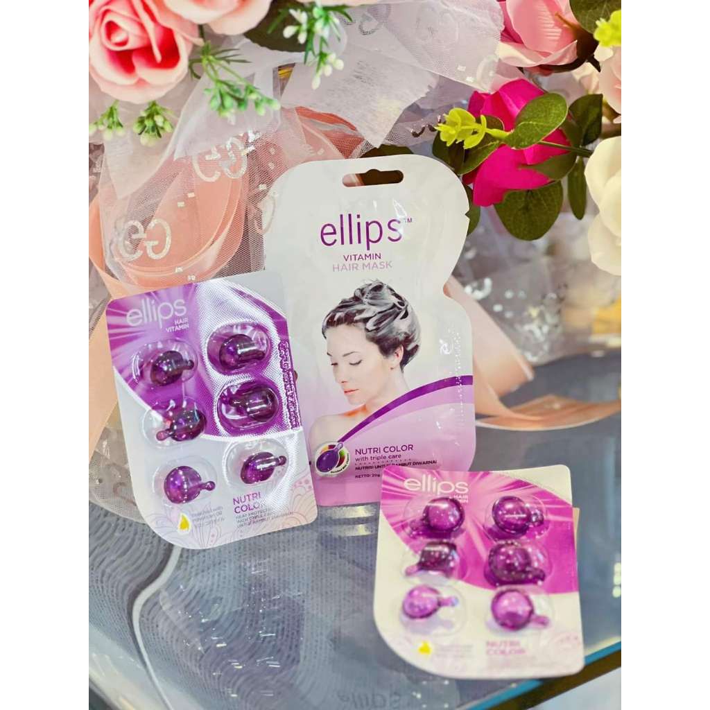 Viên serum dưỡng tóc Ellips Hair Vitamin