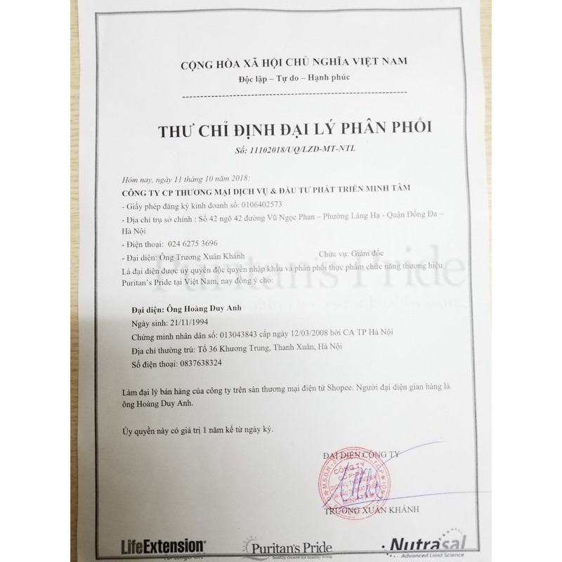 Viên uống tăng cường sinh lực Puritan's Pride Primium Maca Exotic Herb For Men 500mg 60 viên