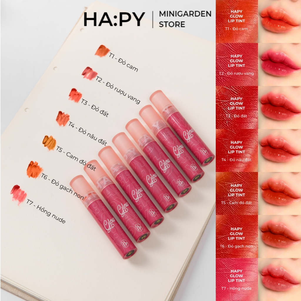 SON HAPY TINT BÓNG - SON KEM HAPY TINT BÓNG PHIÊN BẢN 2023