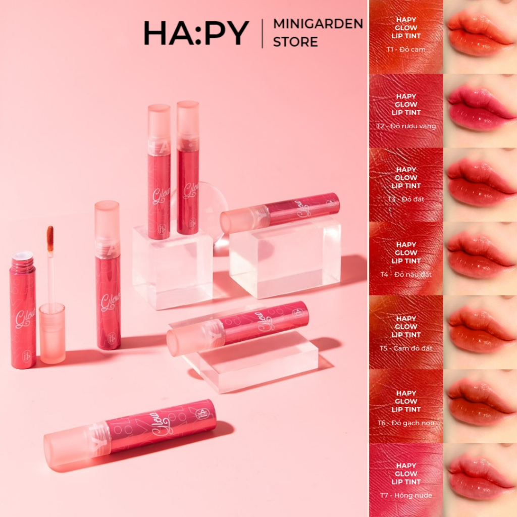 SON HAPY TINT BÓNG - SON KEM HAPY TINT BÓNG PHIÊN BẢN 2023