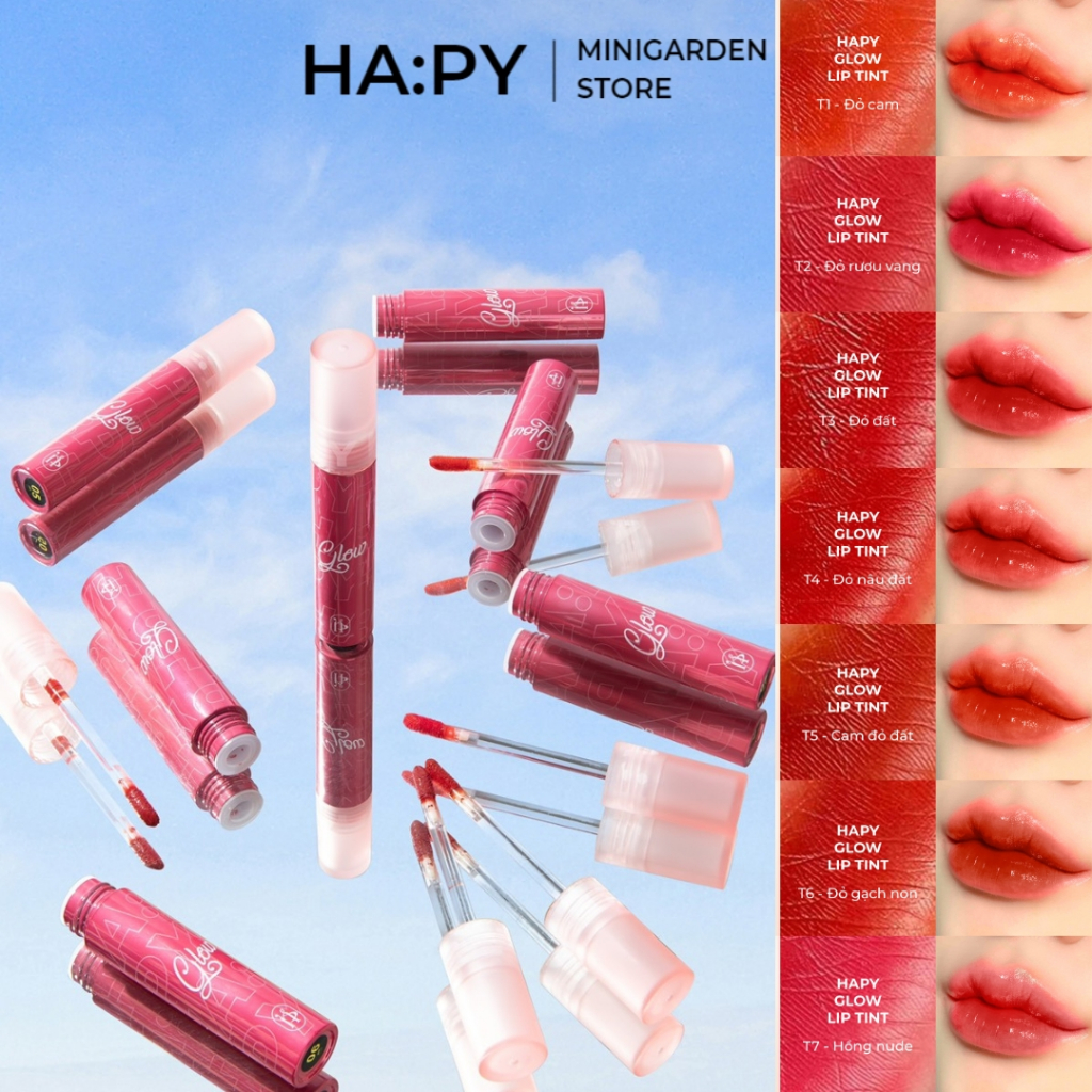 SON HAPY TINT BÓNG - SON KEM HAPY TINT BÓNG PHIÊN BẢN 2023