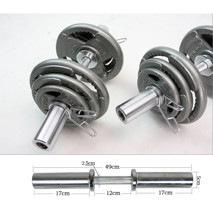 Đòn tạ tay 50cm lỗ to 50cm