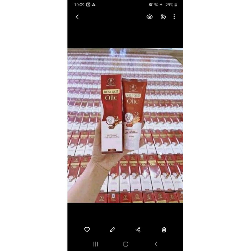Sỉ 20 sản phẩm kem tan mỡ olic tặng thước và mask