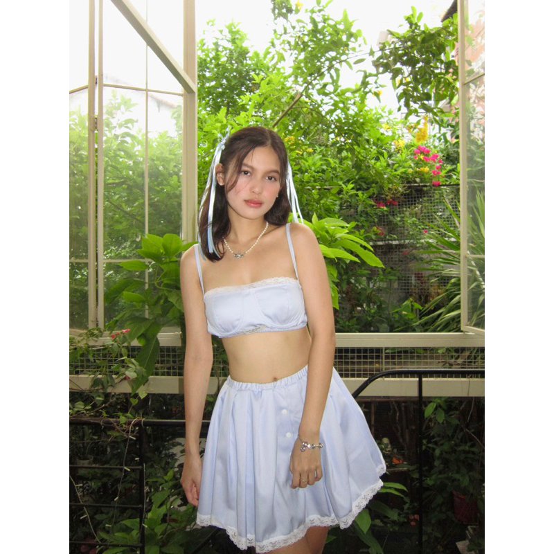 Thanh lý set bra + chân váy Monstier Club