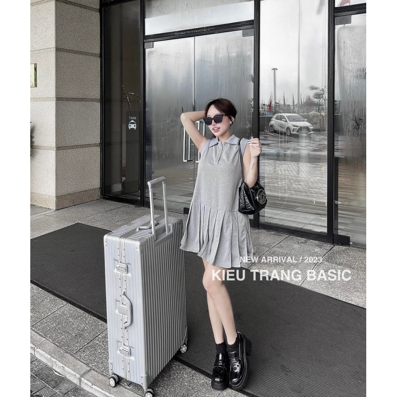 Váy Thom ghi cổ đức đuôi cá Kiều Trang