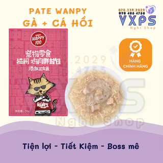 Pate Mèo Wanpy Happy 100 70g