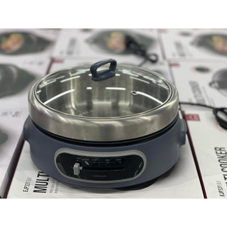 Nồi lẩu điện đa năng lock&lock, nồi lẩu nướng điện ejp542nvy 4 lít