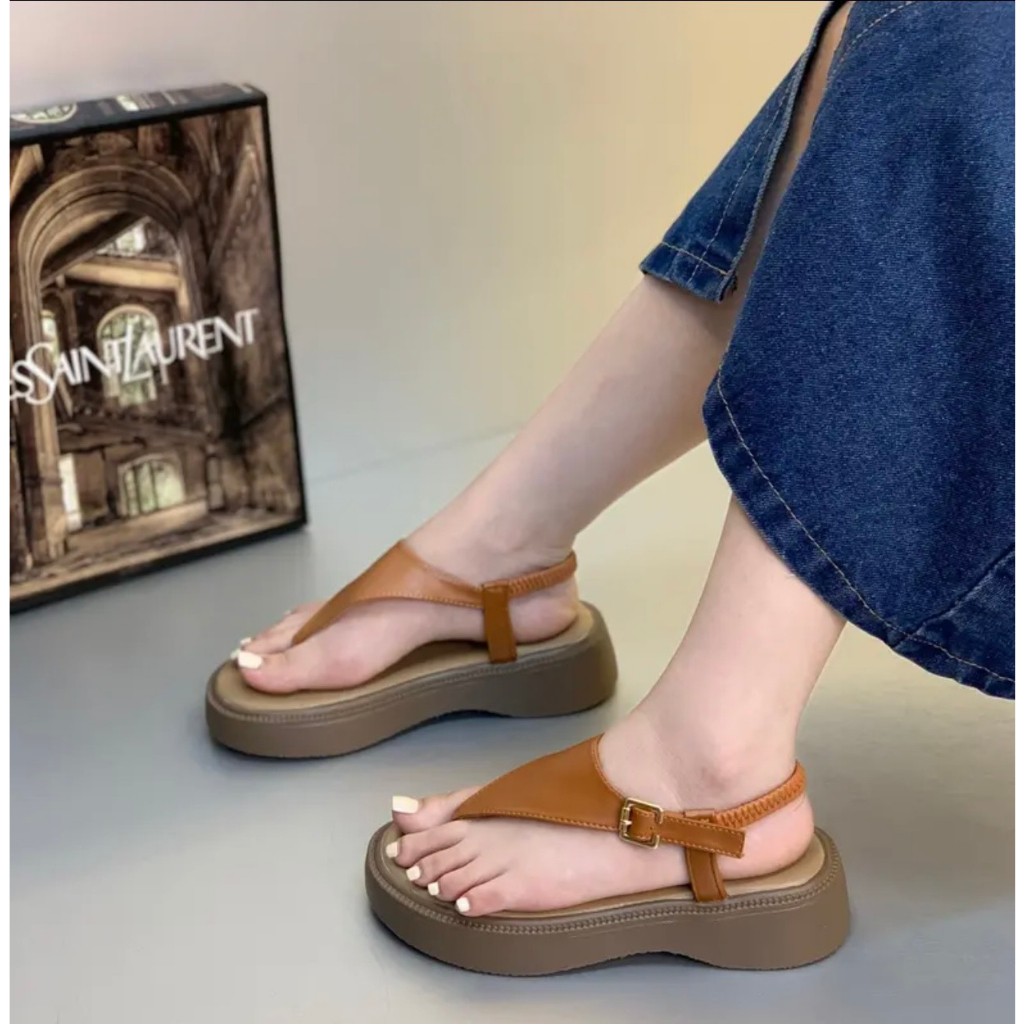 Dép xỏ ngón cao bồi 4cm cực chất