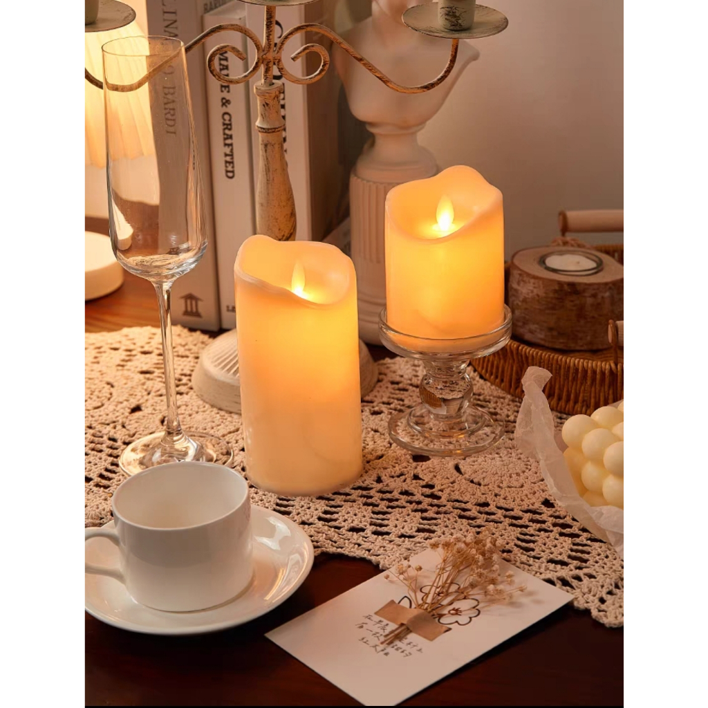 Đèn led nến, nến điện tử trang trí quán cafe, tiệc tùng, trang trí decor phòng ngủ
