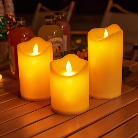 Đèn led nến, nến điện tử trang trí quán cafe, tiệc tùng, trang trí decor phòng ngủ