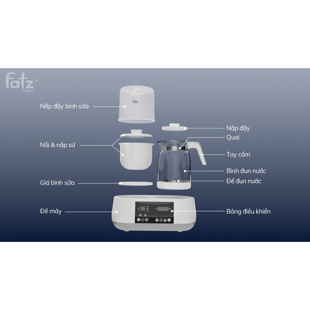 Máy đa năng điện tử Fatzbaby Multimax 1 - FB9002SJ