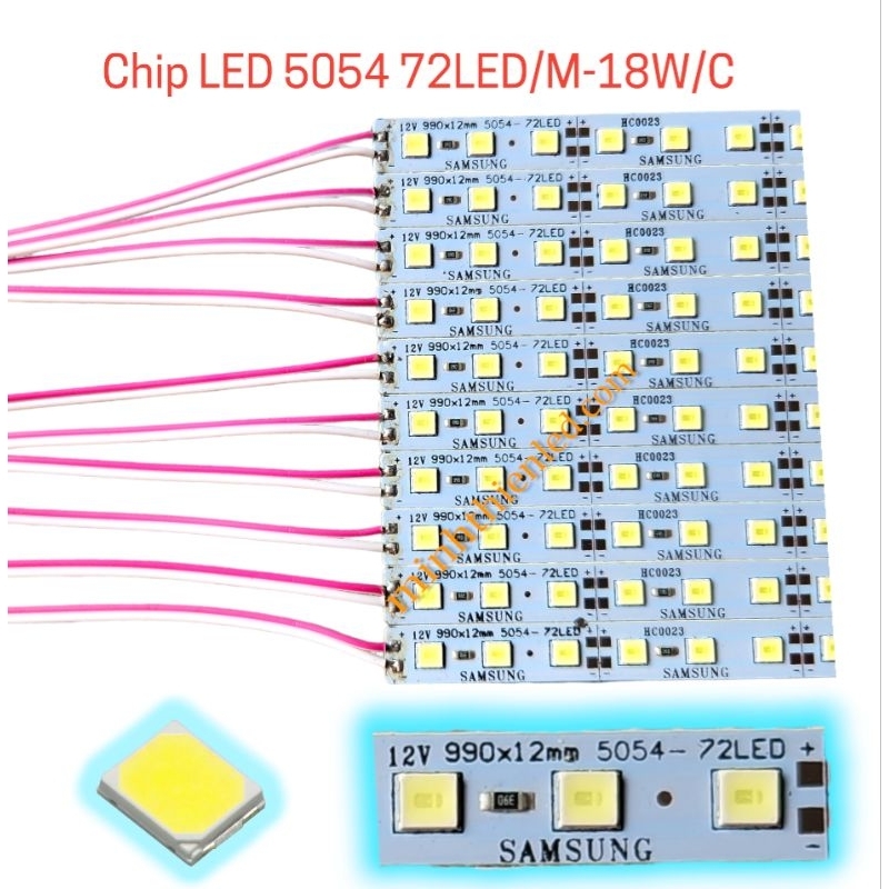 Led Thanh 12V  5054/4014/8520/3528 Siêu Sáng