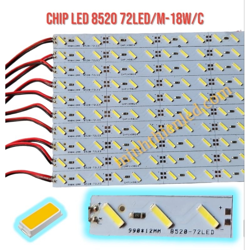 Led Thanh 12V  5054/4014/8520/3528 Siêu Sáng