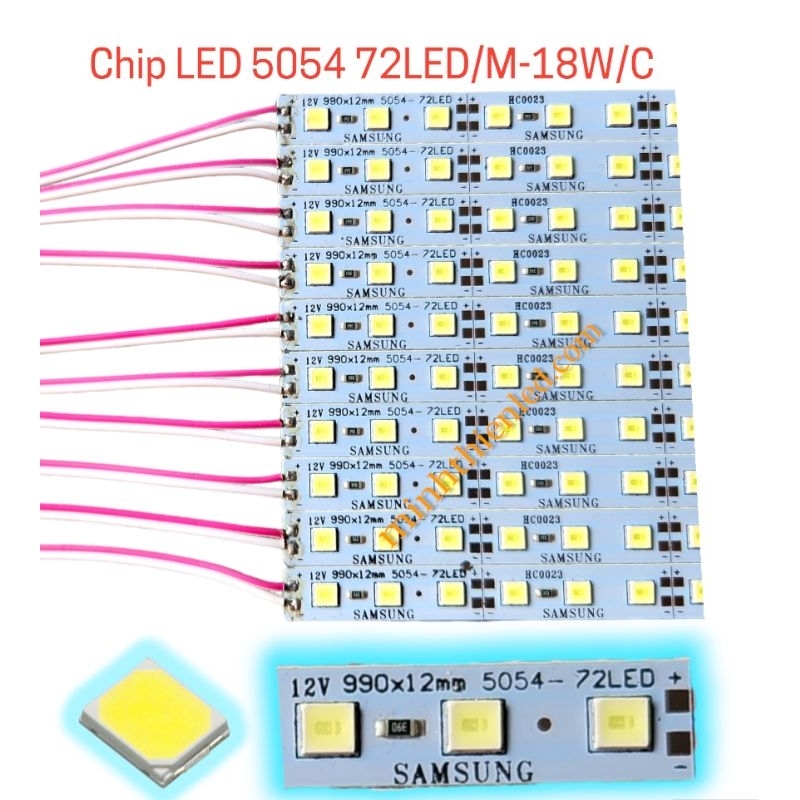 Led Thanh 12V  5054/4014/8520/3528 Siêu Sáng
