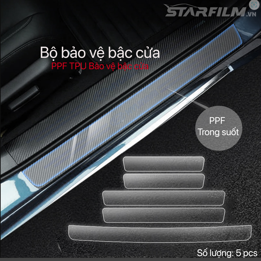 PPF TPU bảo vệ bậc lên xuống STARFILM