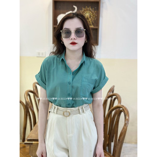 Sơ mi lụa QC mát mẻ mùa hè
