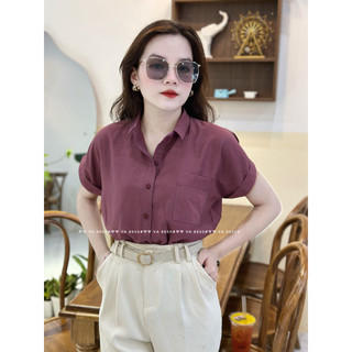 Sơ mi lụa QC mát mẻ mùa hè