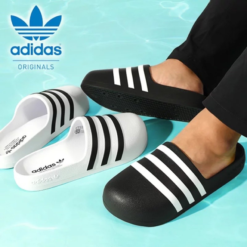 Dép adidas Adilette Adifom white black HQ7218