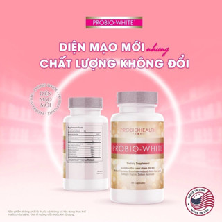 Viên Uống Probio White 60 Viên - Hỗ Trợ Sáng Da, Cung Cấp Collagen, Chống Oxy Hóa