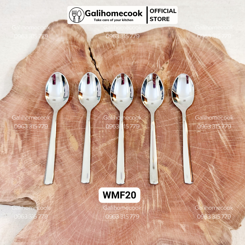 Muỗng cà phê nhỏ, thìa cafe ngắn inox 304 cao cấp phong cách Châu Âu sang trọng | GaliHomecook Teaspoon