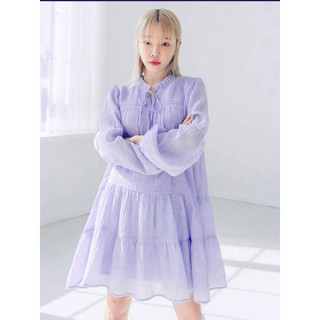 Đầm Babydoll Thiết Kế Hàng Cao Cấp, Vải Đũi Hàn Nhẹ Mát D31