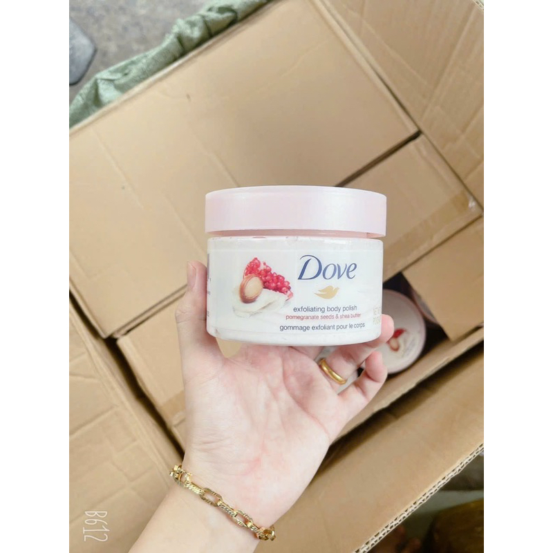 Tẩy tế bào chết Dove Exfoliating Body Polish - Hủ 298g