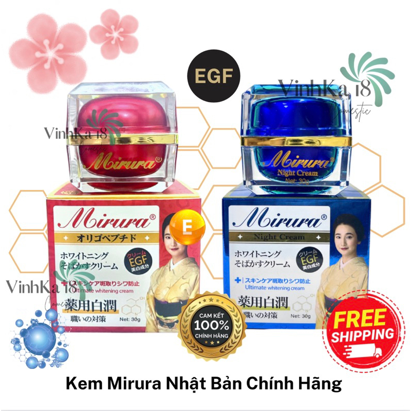 Kem Mirura Dưỡng Trắng Mờ Sạm Nám Nhật Bản Chính Hãng - vinhka18