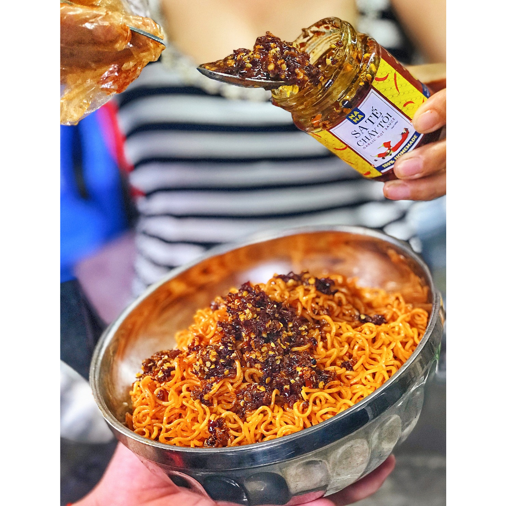 Sa tế cháy tỏi sả - cay the tiêu tứ xuyên Nanafoods 120gr - 100% homemade