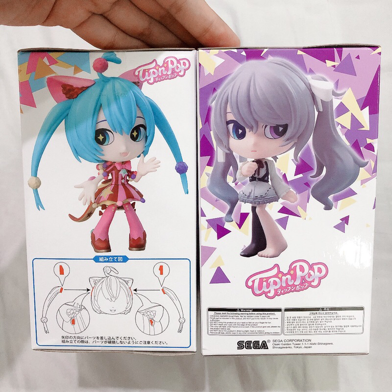 Mô hình miku chibi hàng sega chính hãng nhật