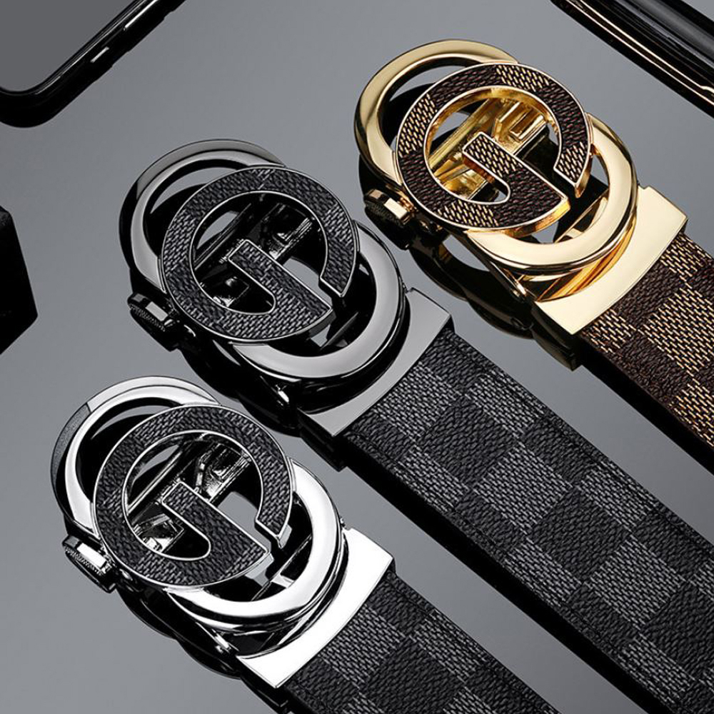 Thắt lưng nam , dây nịt nam cao cấp Fareopaul Full hộp đựng chất liệu da bò nguyên tấm V47