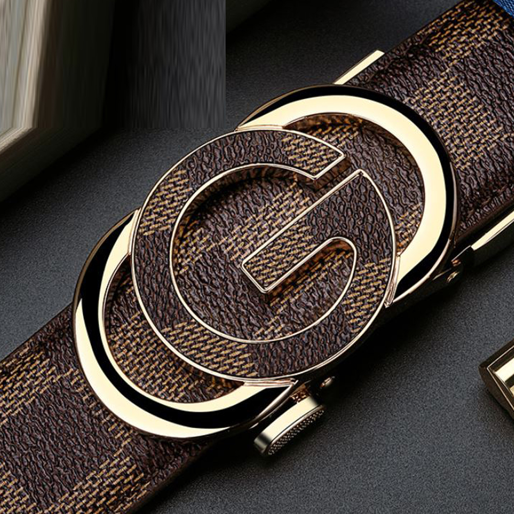 Thắt lưng nam , dây nịt nam cao cấp Fareopaul Full hộp đựng chất liệu da bò nguyên tấm V46