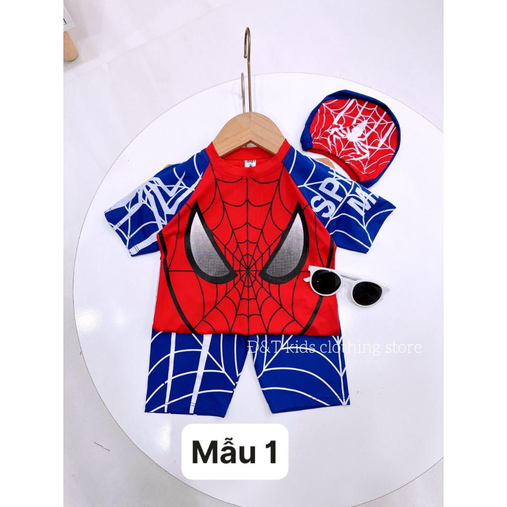 SÉT BỘ BƠI 3ct HÌNH SIÊU NHÂN NHỆN SIÊU CHẤT