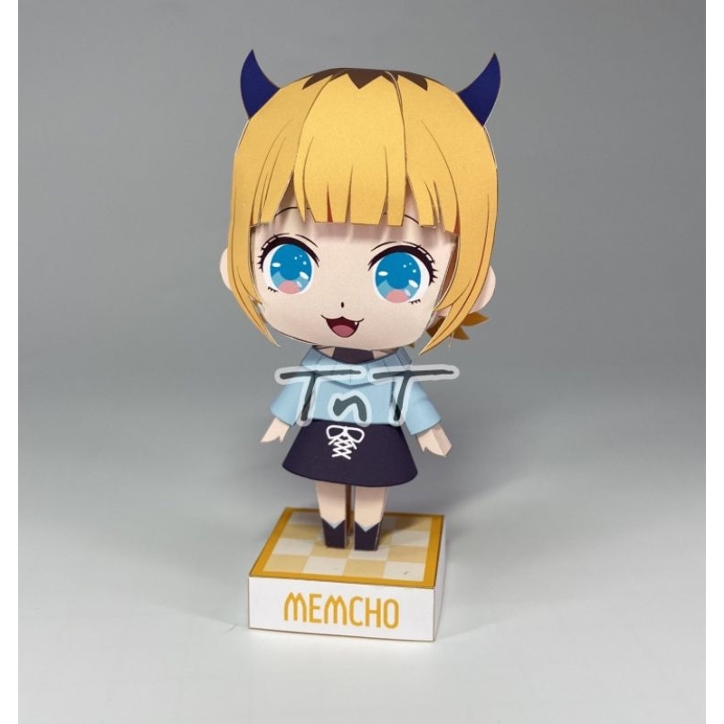 - Mô Hình Giấy Anime Chibi Mem-Cho