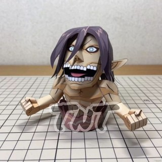 - Mô hình giấy Anime Chibi Titan Tiến Công