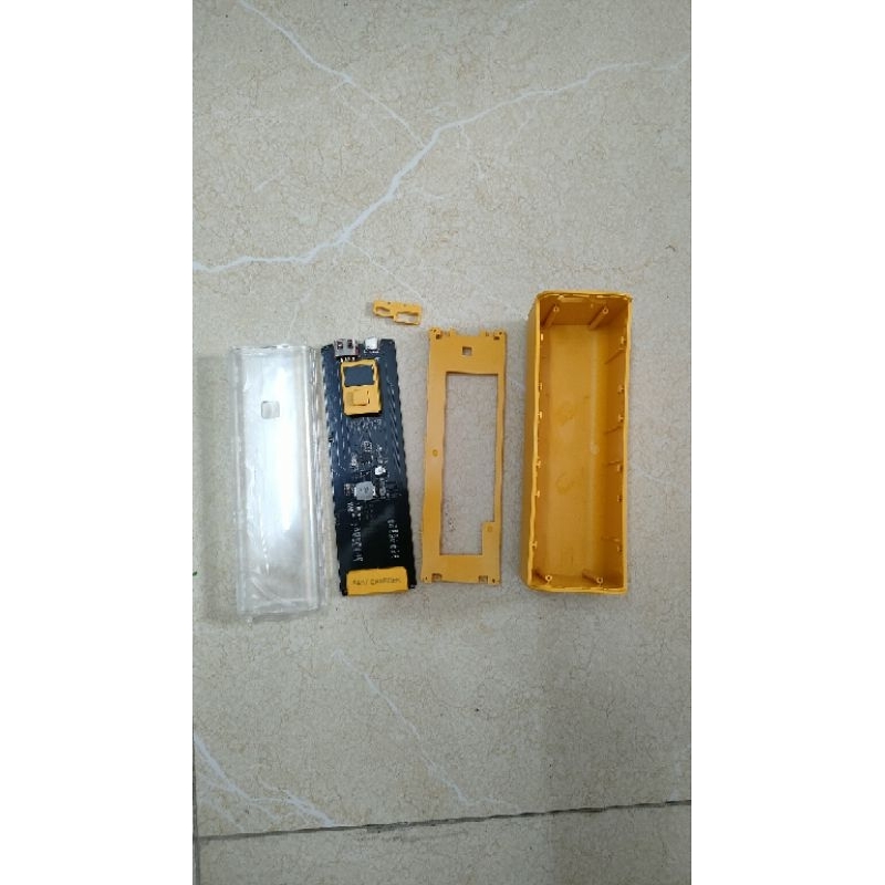 Vỏ Sạc Dự Phòng Nhanh 22.5W 8 Cell Pin 21700 Trong Suốt + Mạch Sạc