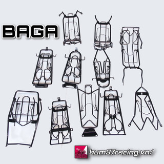 Baga inox sơn đen tĩnh điện