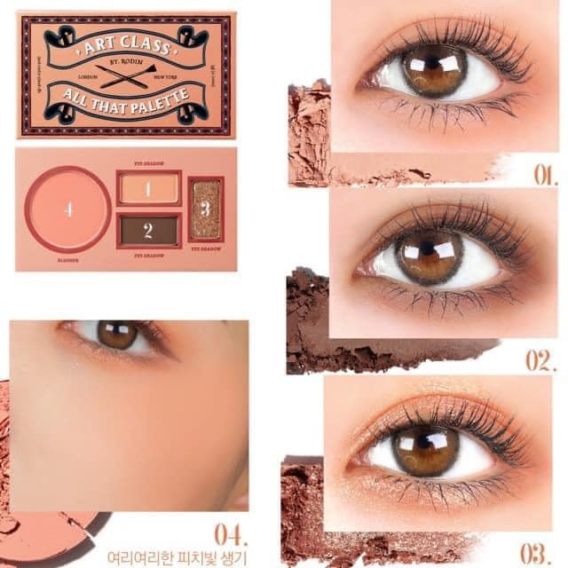 Bảng phấn mắt & Má too cool for school artclass by rodin all that palatte sale 76%