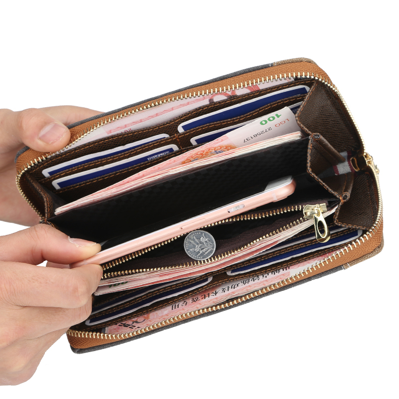 Ví dài ví cần tay vải canvas thời trang cho mọi giới tính VD7