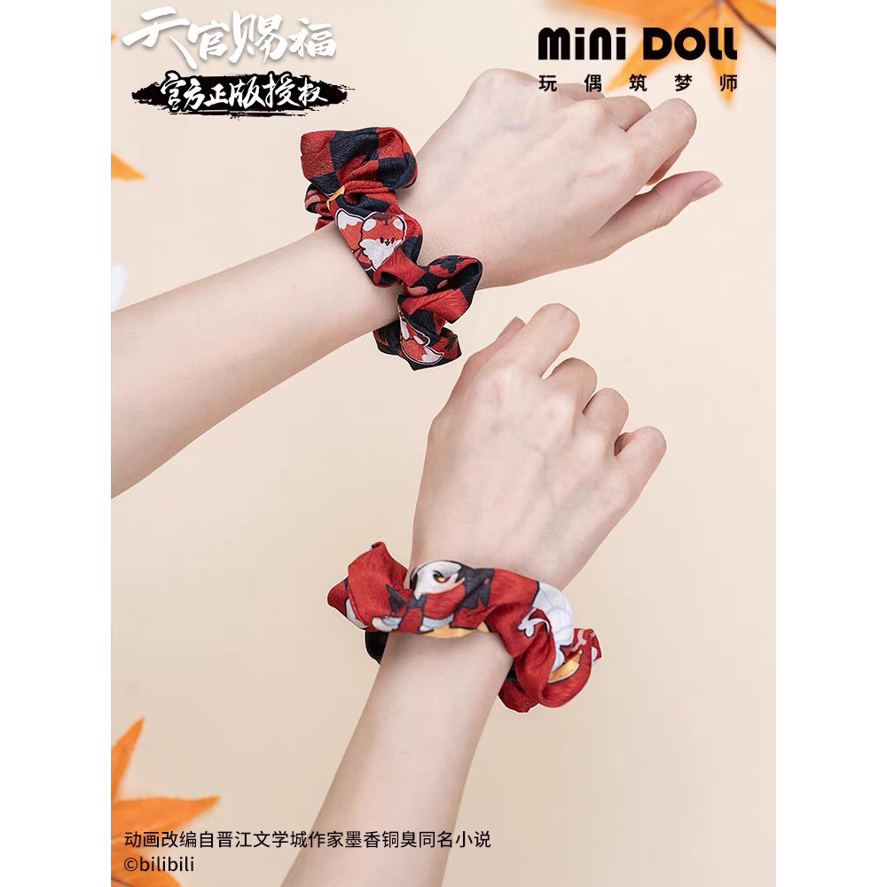Scrunchie buộc tóc donghua Thiên Quan Tứ Phúc Hoa Thành Tạ Liên, hàng chính hãng MiniDoll